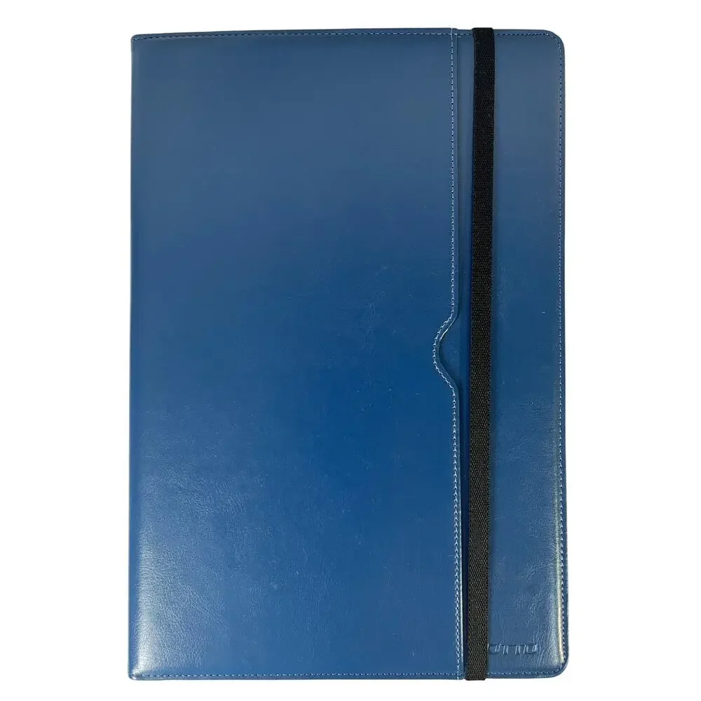 DTTO Navy Blue Large Tablet Folio Case with Stand